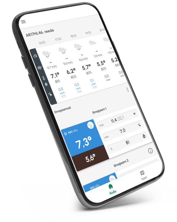 Cordulus ilmajaama rakendus